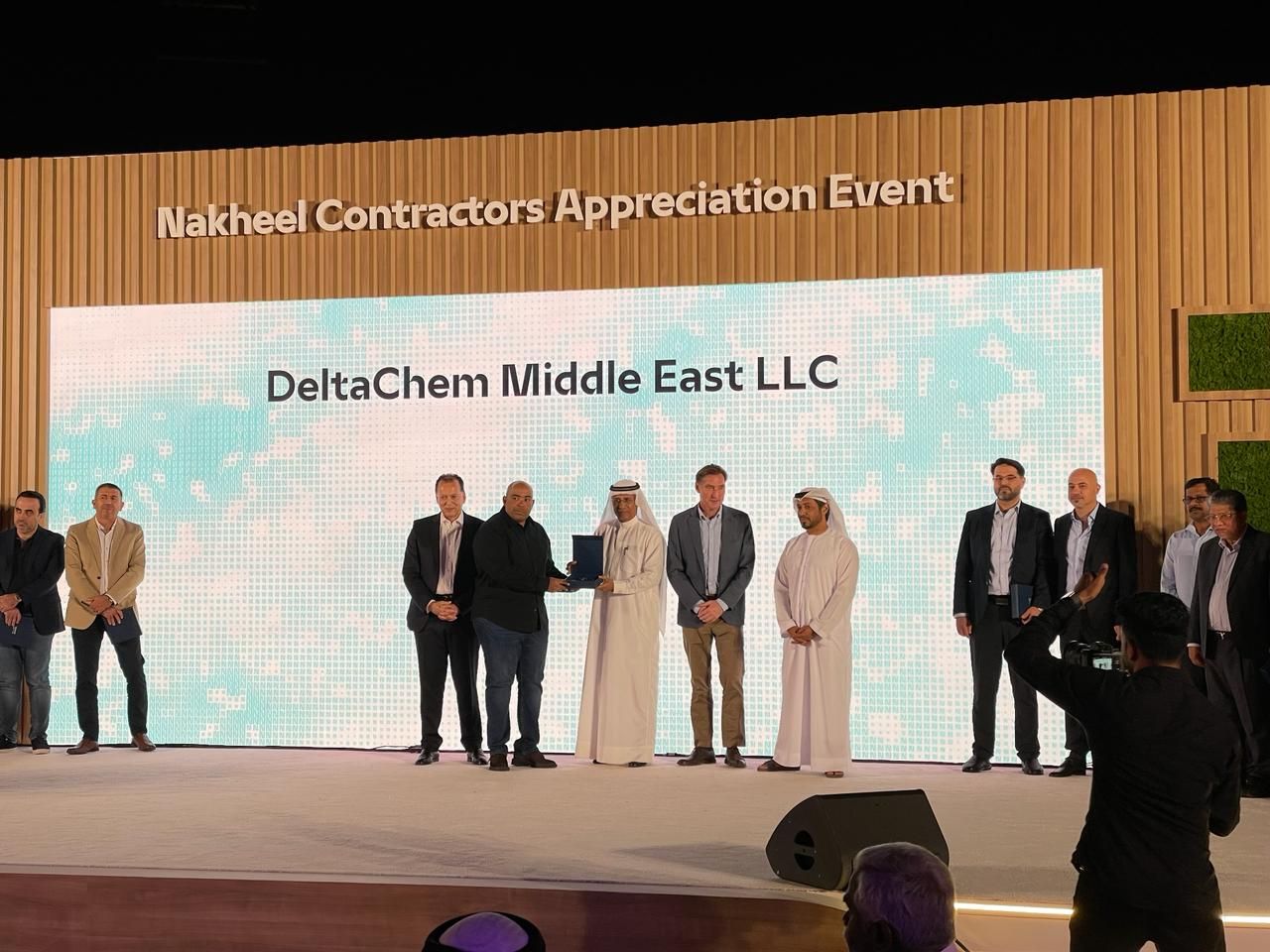 Our Nakheel Contractors Appreciation Award Win